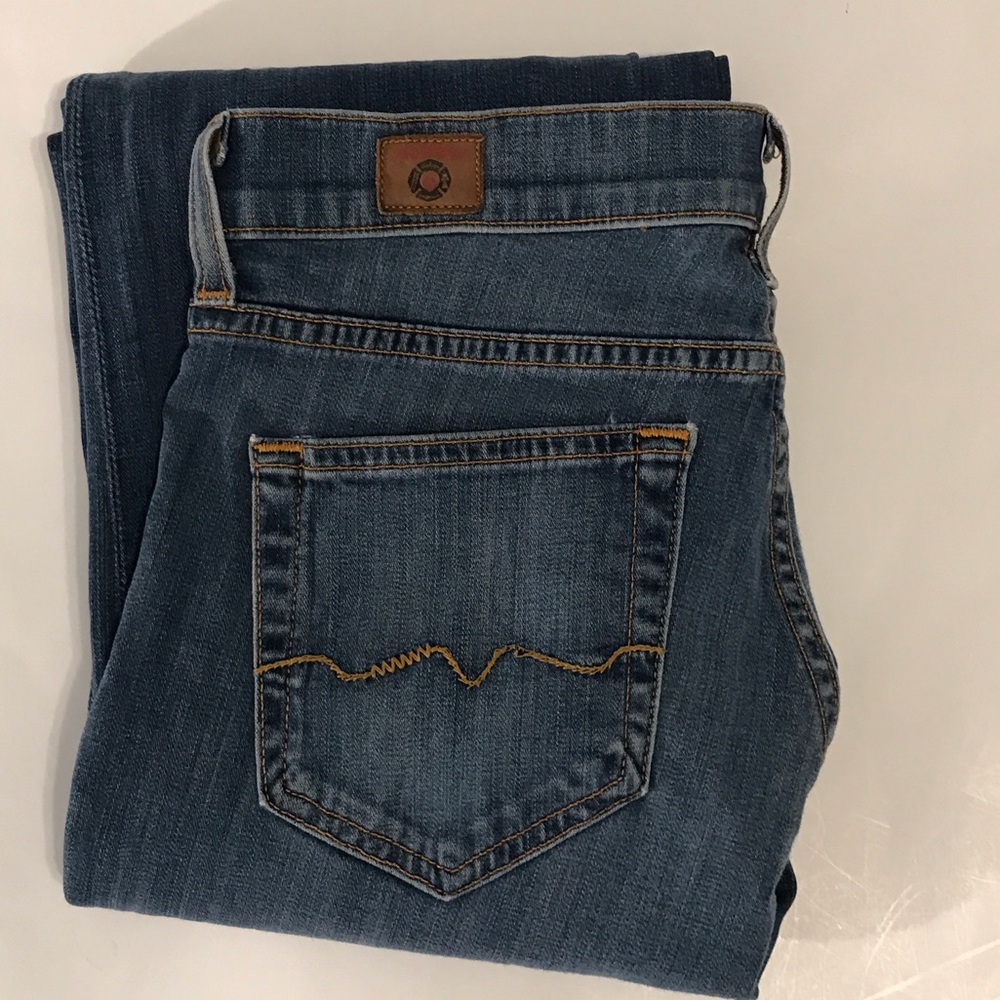 Red Engine “Scarlet” Women’s Jeans – Size 28 – Made in USA 🇺🇸